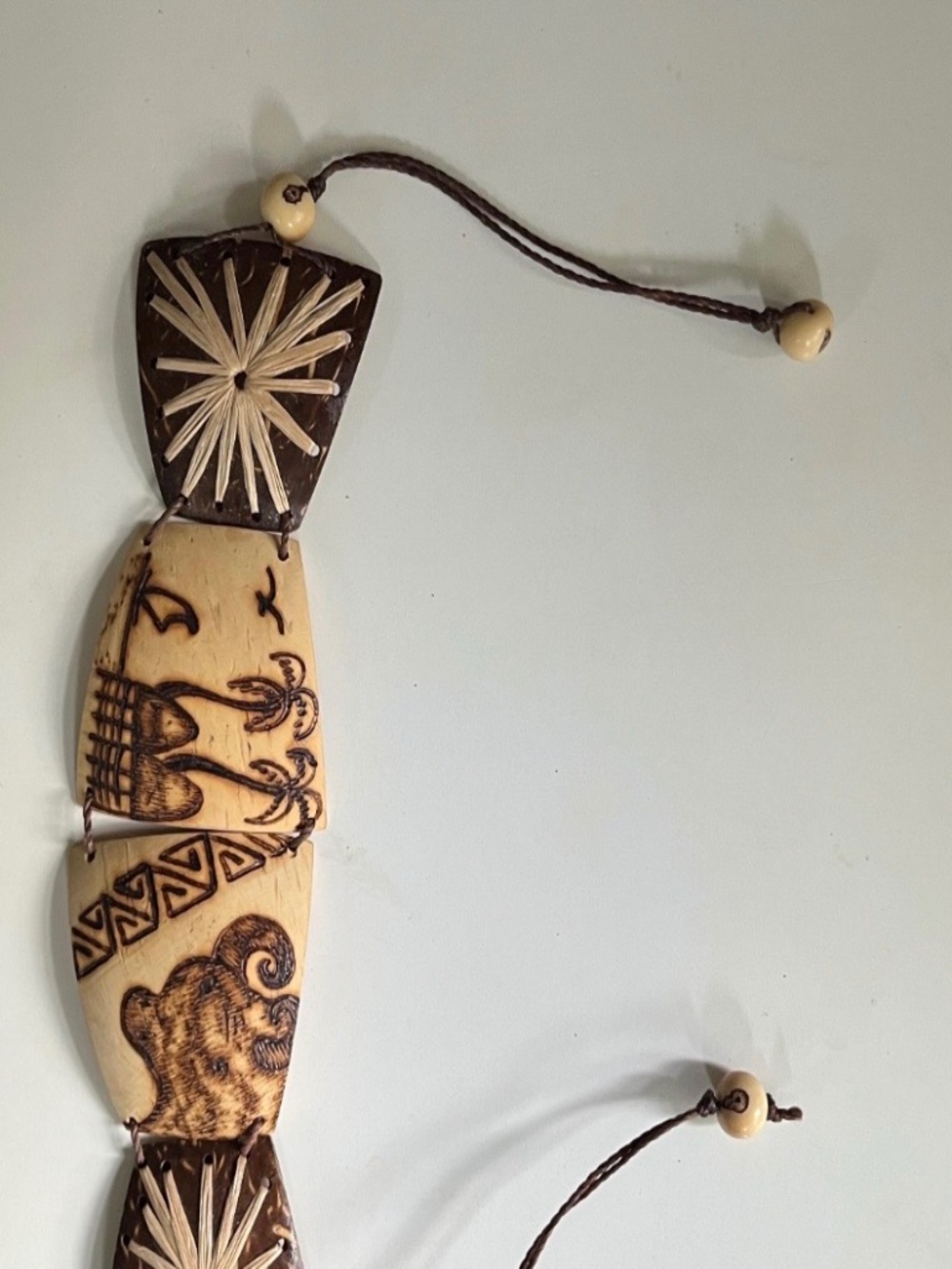 Y2K Boho Bracelet Coconut Shells